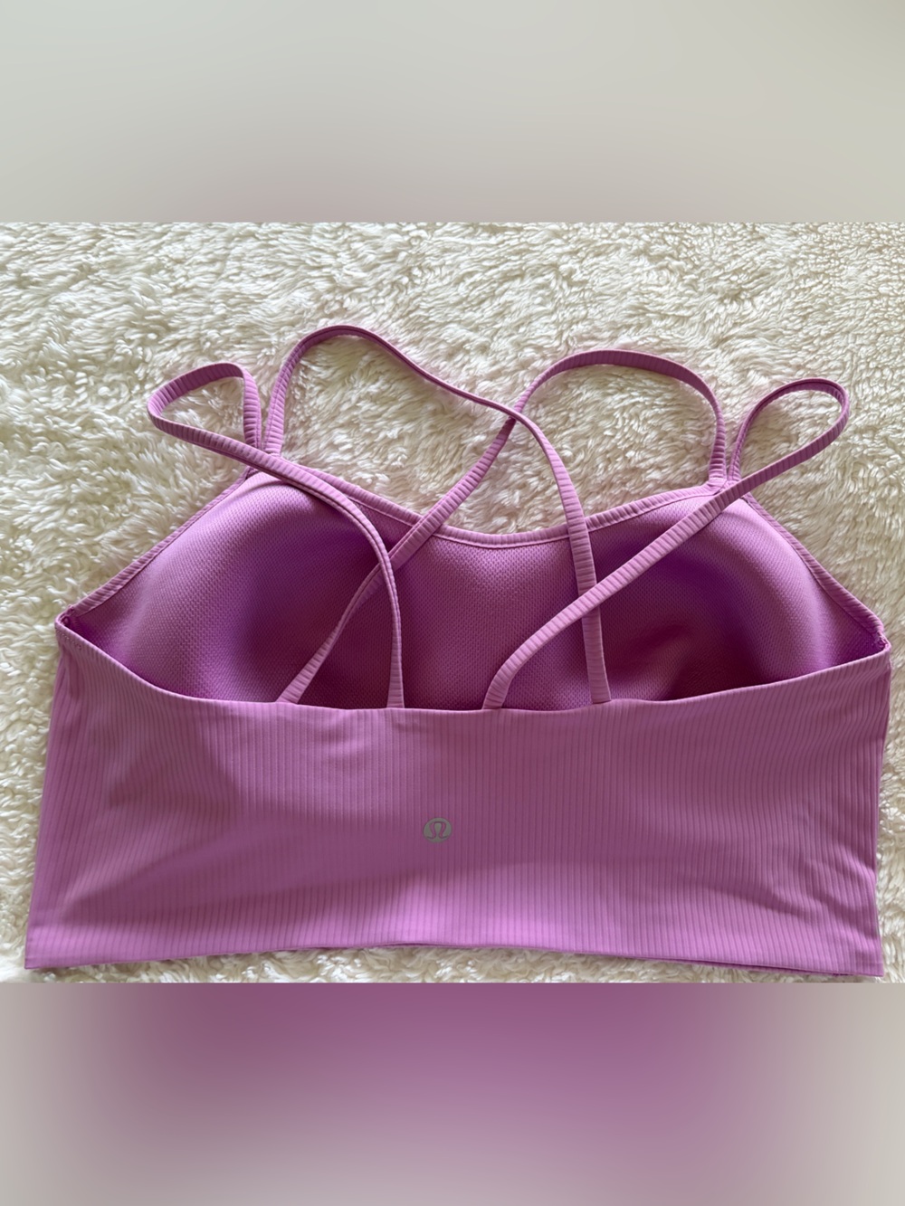 lululemon athletica Like a Cloud Longline Bra - Sakura Pink- 12 D/DD - Picture 4 of 5